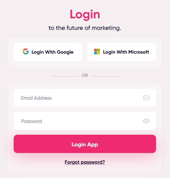 Adcreative.ai log in