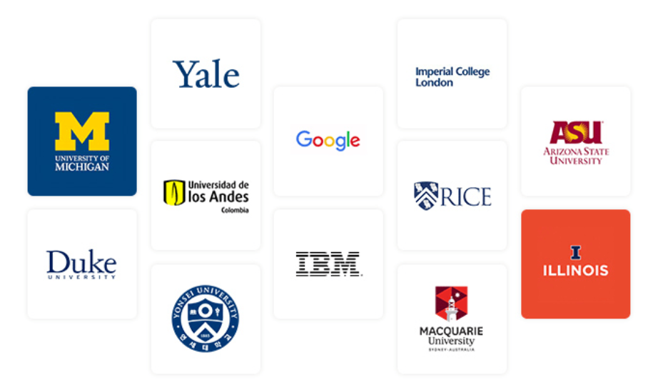 Coursera leading universities