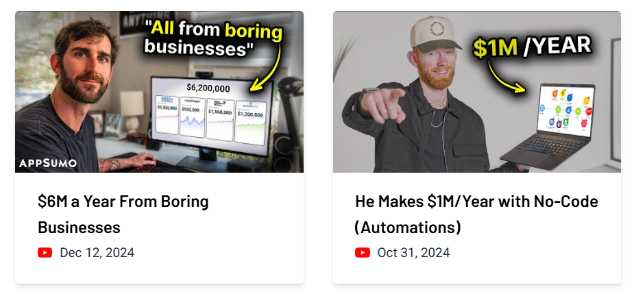 Appsumo stories