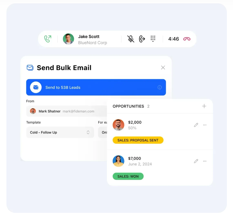 Close bulk email