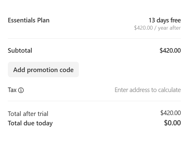 Close payment