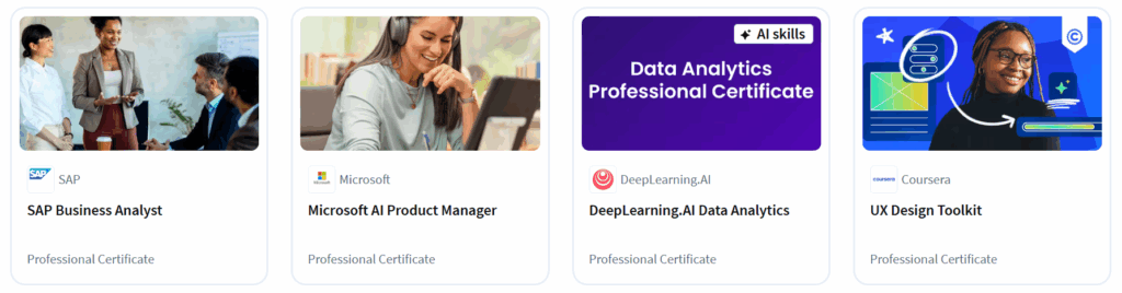 Coursera new courses