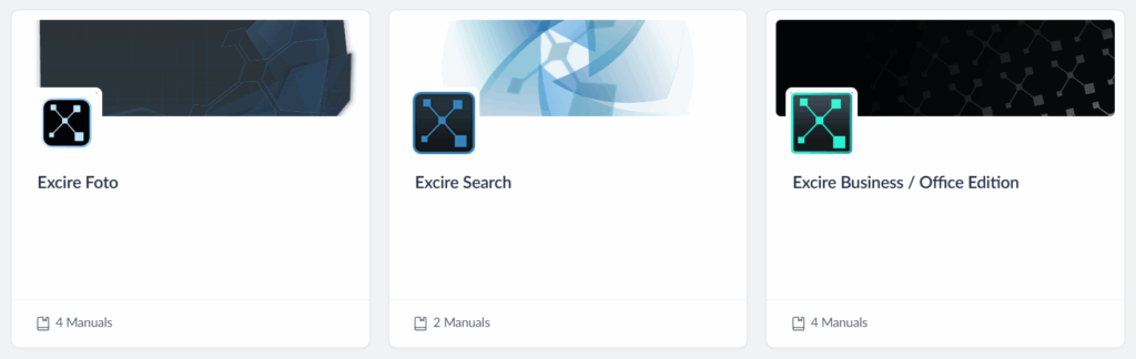 Excire manuals