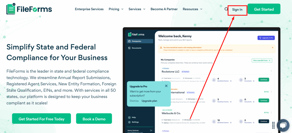 FileForm interface