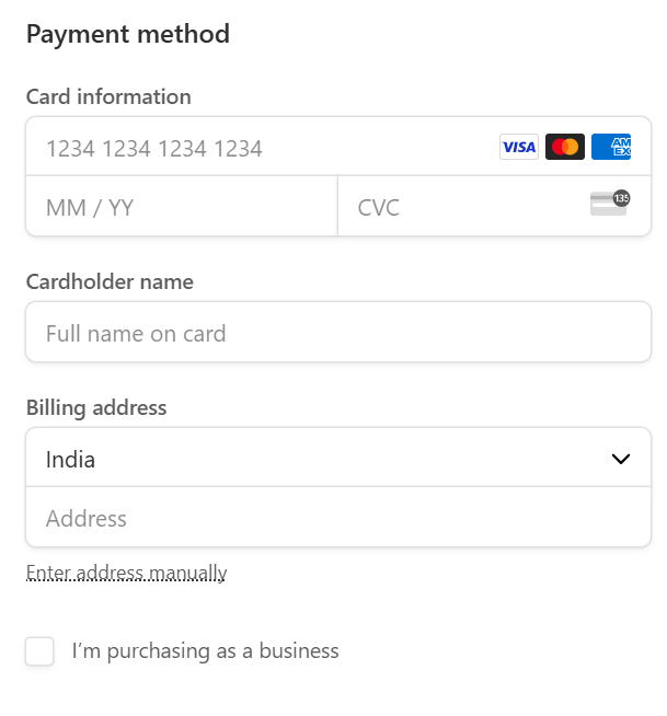 Invideo payment