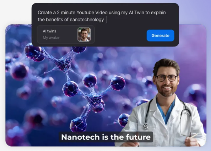 Invideo presenter