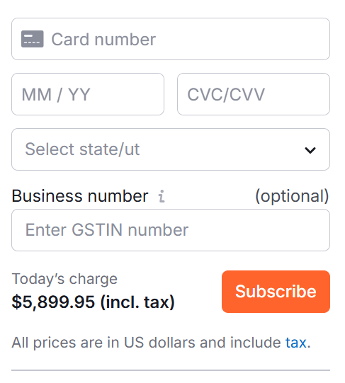 Semrush payment