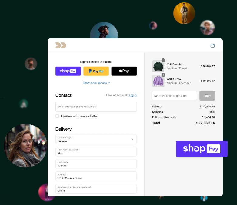 Shopify POS checkout