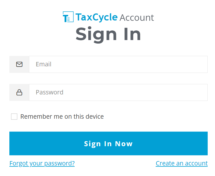 Taxcycle login