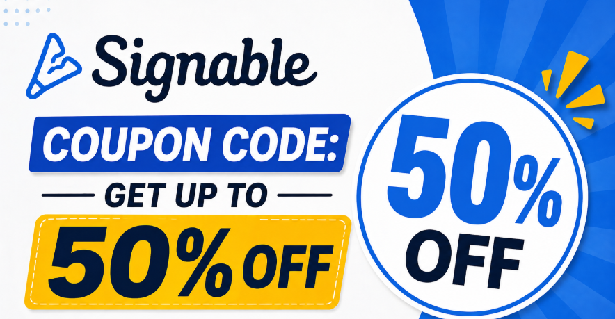 Signable coupon code