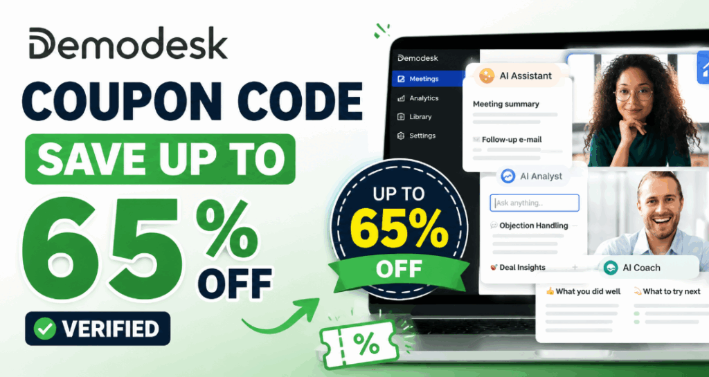 Demodesk Coupon Code thumbnail
