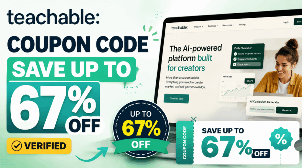 Teachable Coupon Code